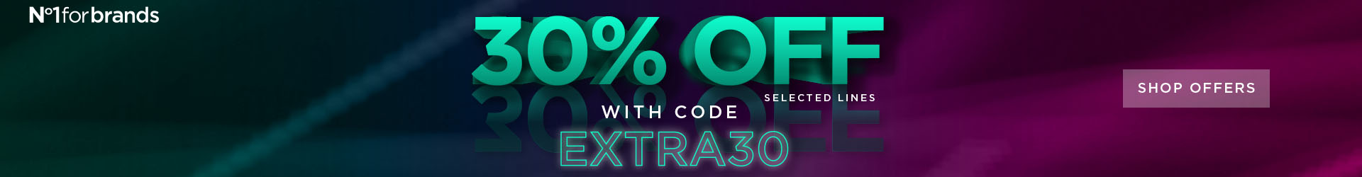 Save 30% with code EXTRA30